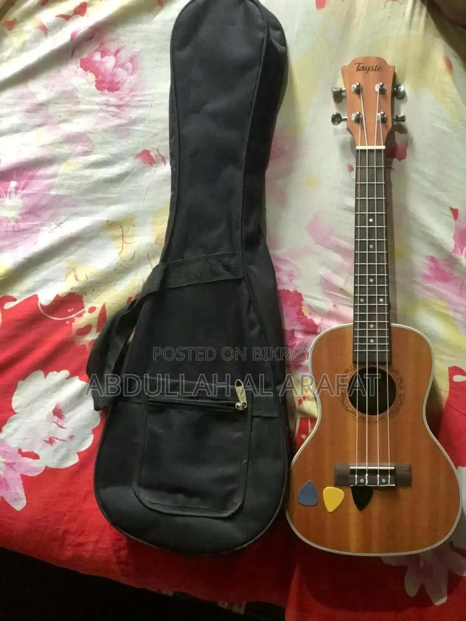 Tayste TUK200-24 24-Inch Concert Ukulele. Pig