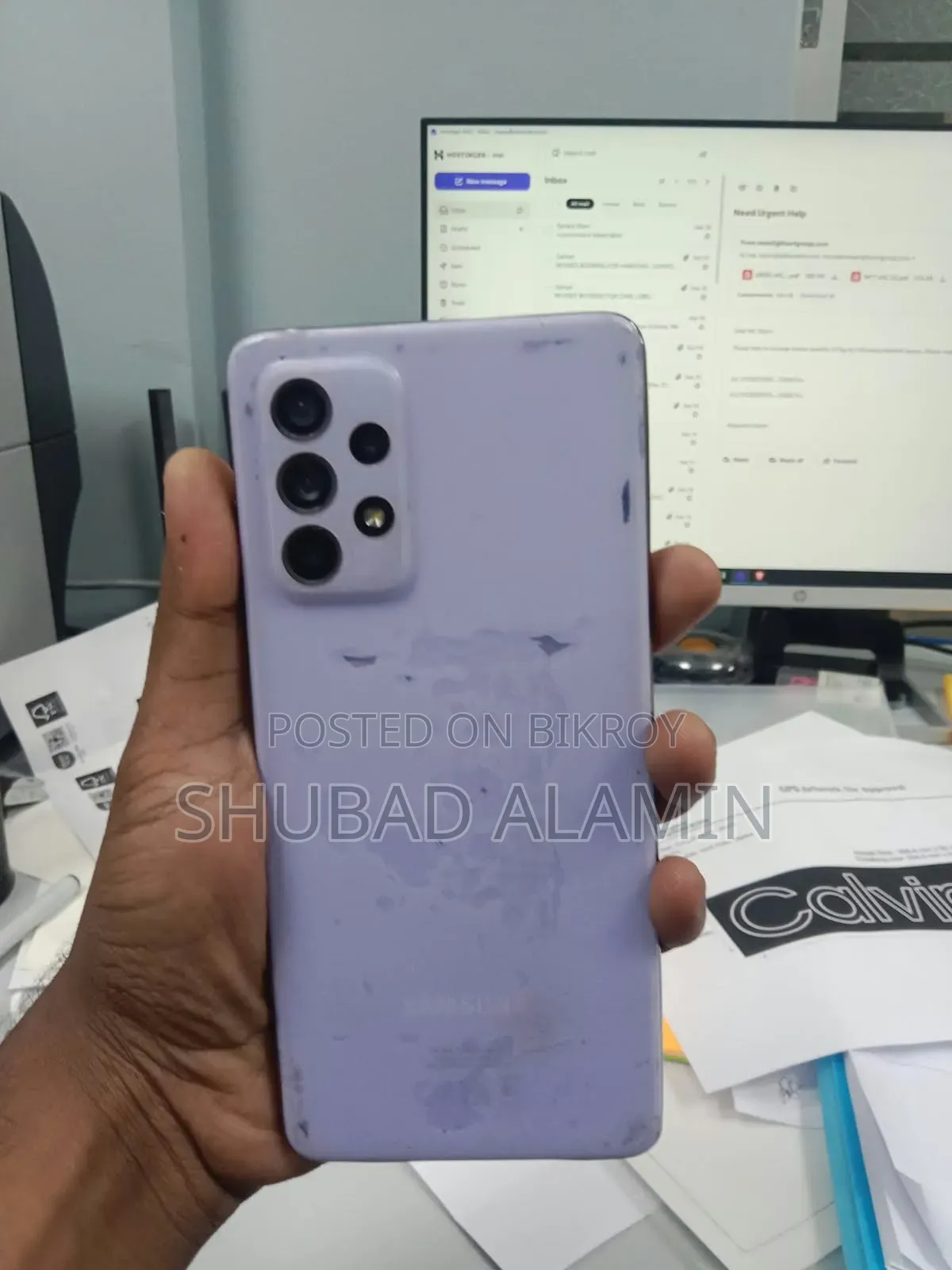 Samsung Galaxy A52s 5G 128 GB Gray