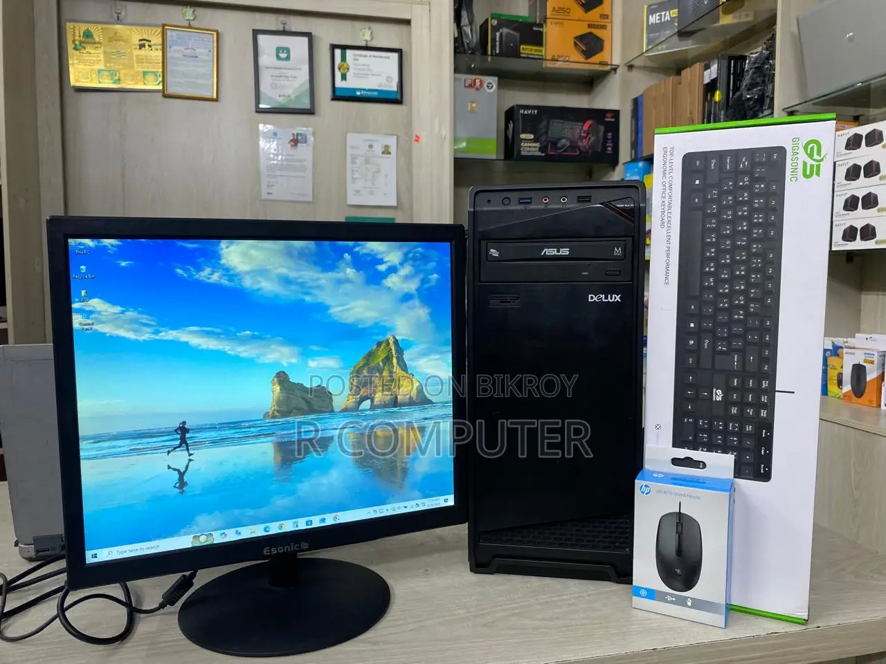 Desktop Computer Gigabyte 8GB Intel Core i5 SSD 128GB