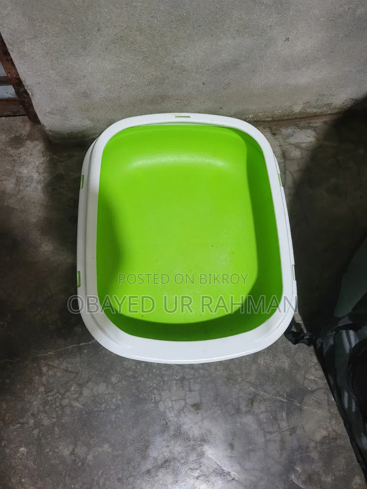 এক্সএক্সএল বিড়ালের তাঁবু এবং লিটার বক্স