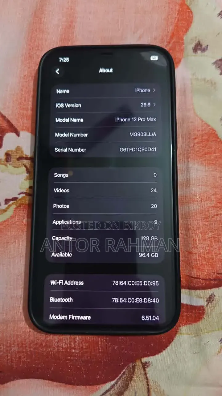 Apple iPhone 12 Pro Max 128 GB Gold