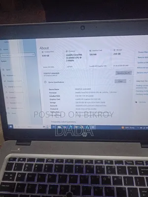 ল্যাপটপ HP EliteBook 840 G3 8GB Intel Core i5 SSD 256GB