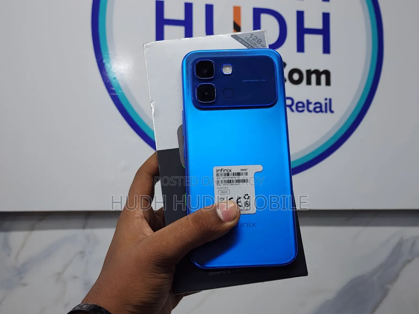 Infinix Note Edge 128 GB Blue