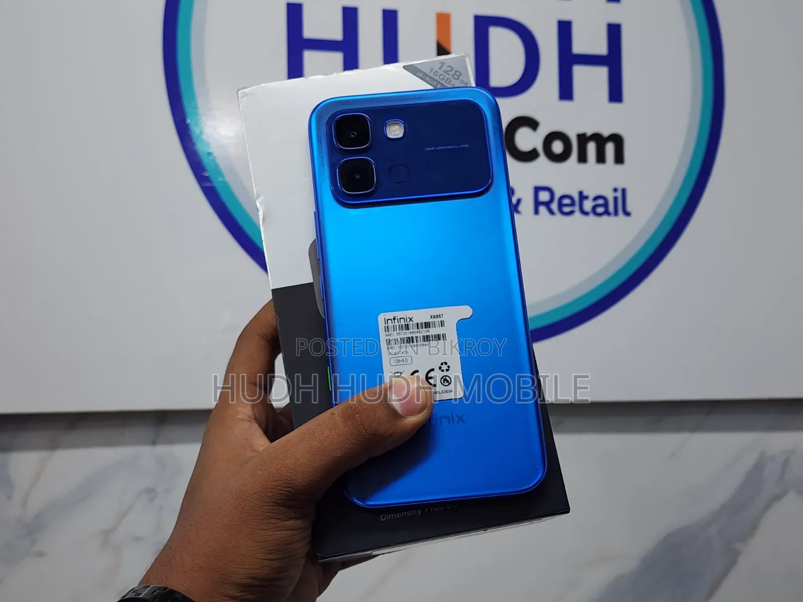Infinix Note Edge 128 GB Blue
