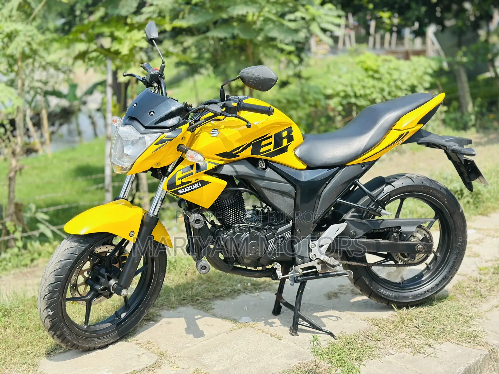 Suzuki Gixxer 2022 Yellow