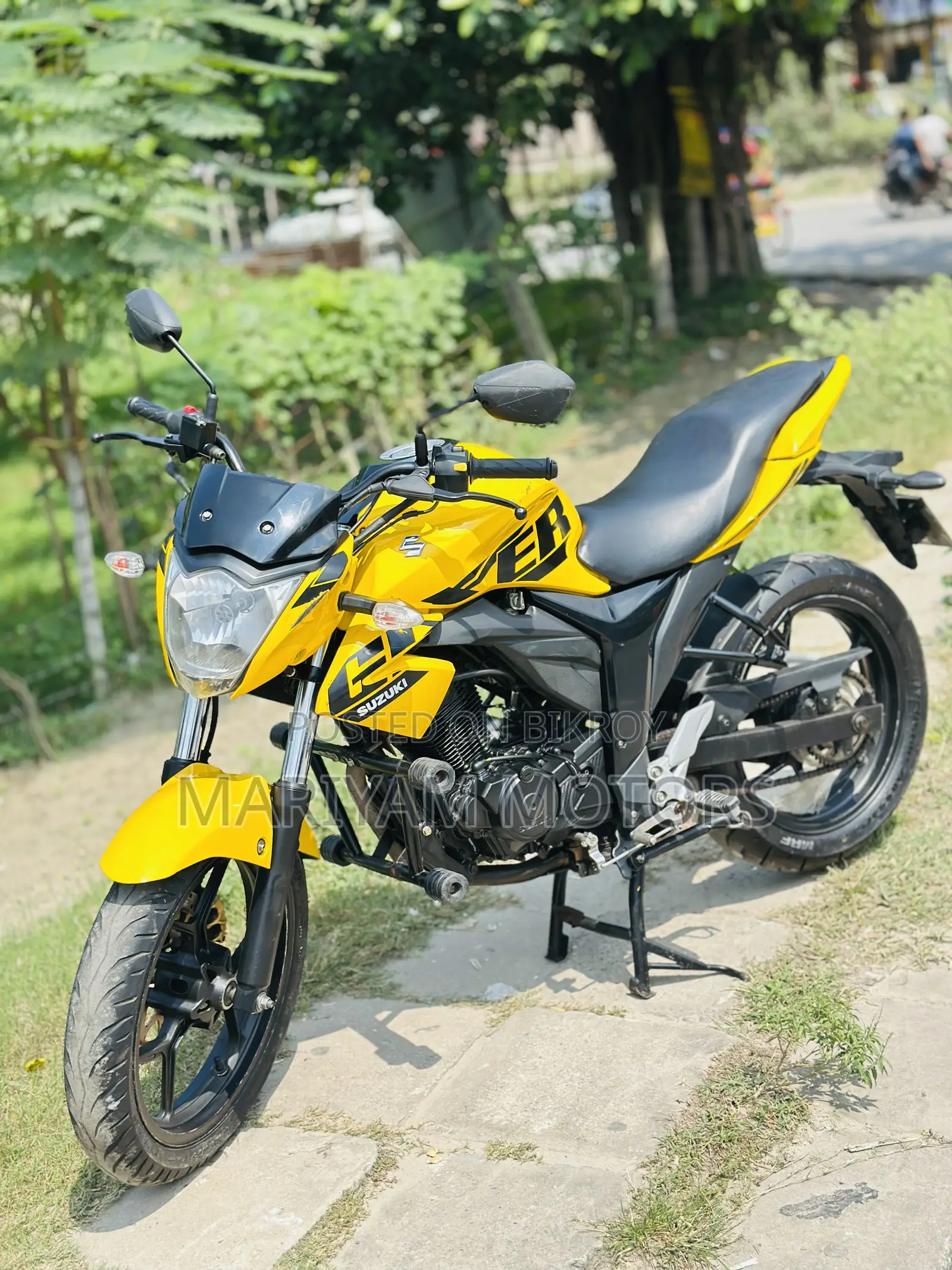 Suzuki Gixxer 2022 Yellow