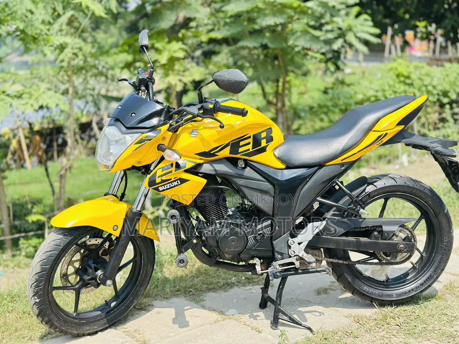 Suzuki Gixxer 2022 Yellow