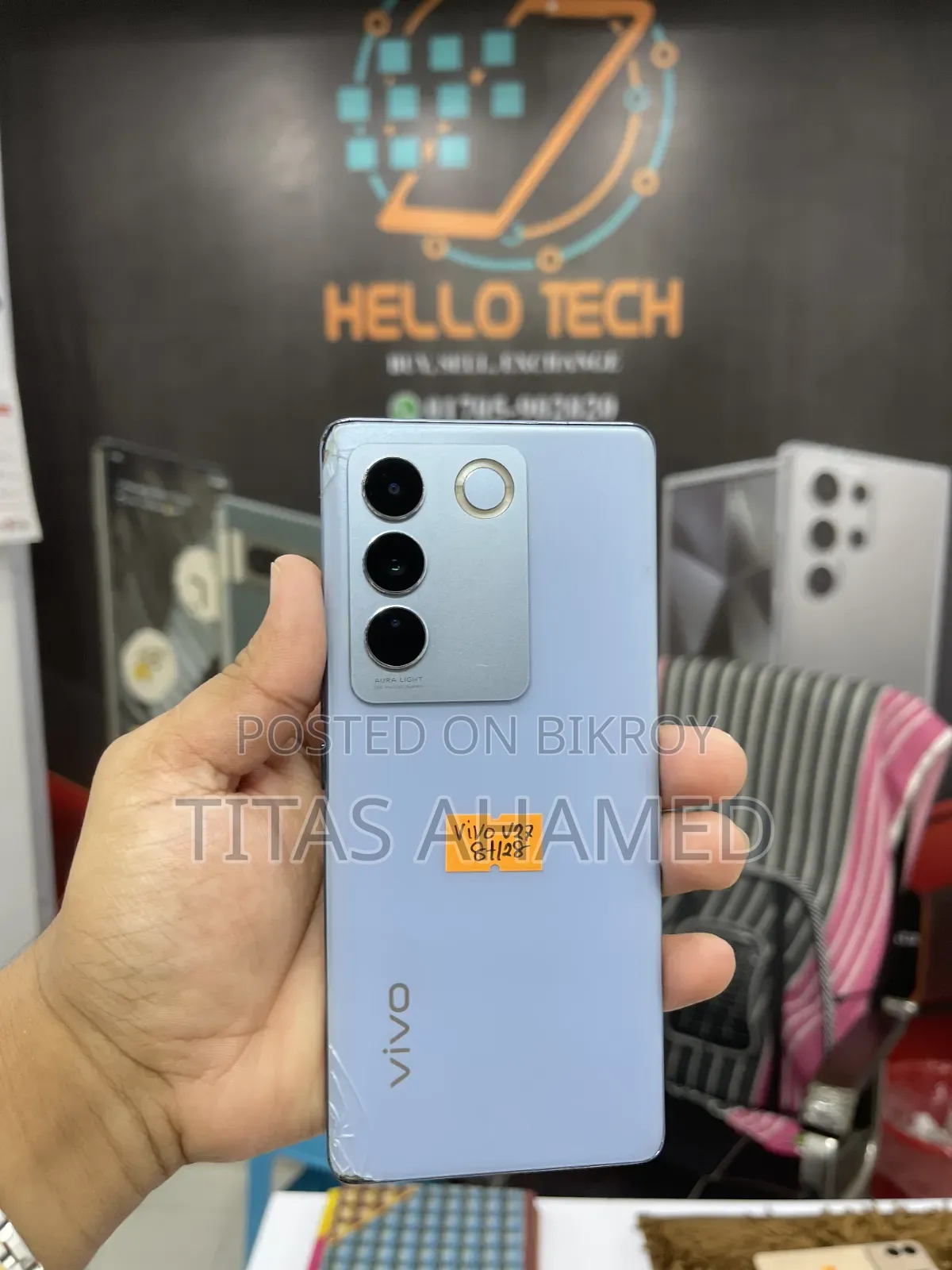 Vivo V27 128 GB Blue