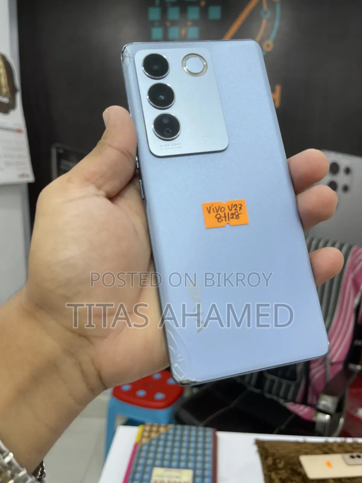 Vivo V27 128 GB Blue
