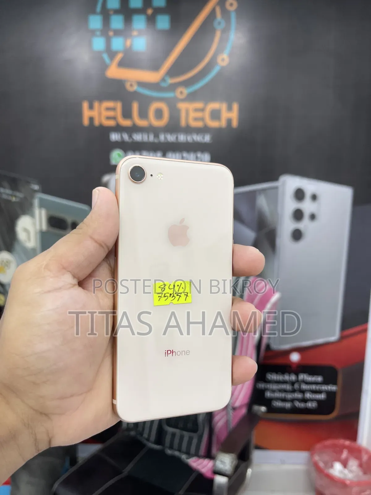 Apple iPhone 8 256 GB Rose Gold