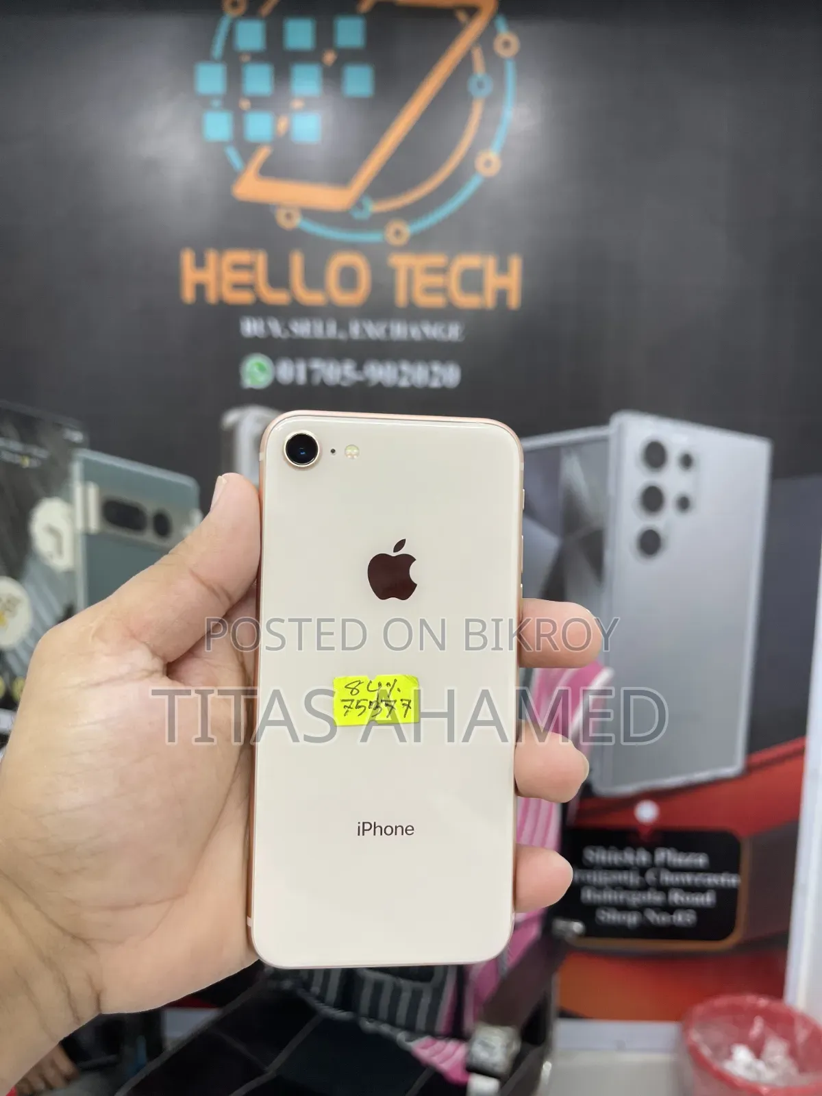 Apple iPhone 8 256 GB Rose Gold