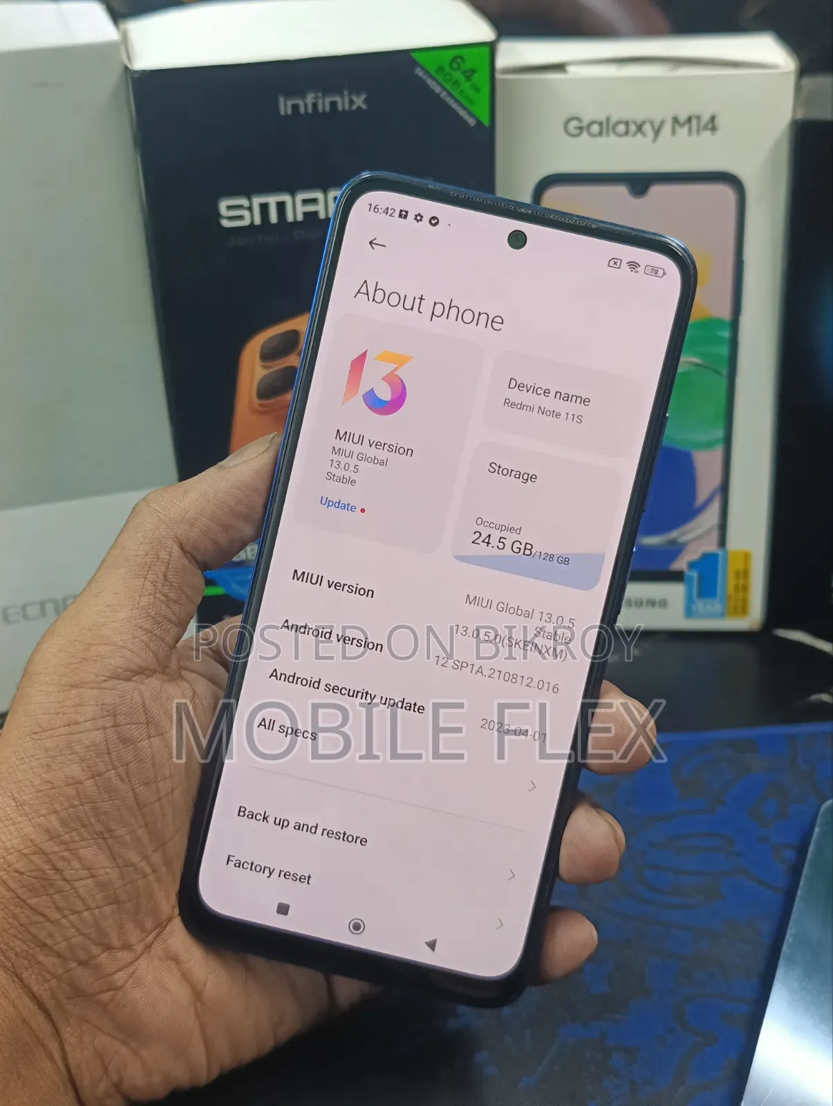 Xiaomi Redmi Note 11S 128 GB Blue