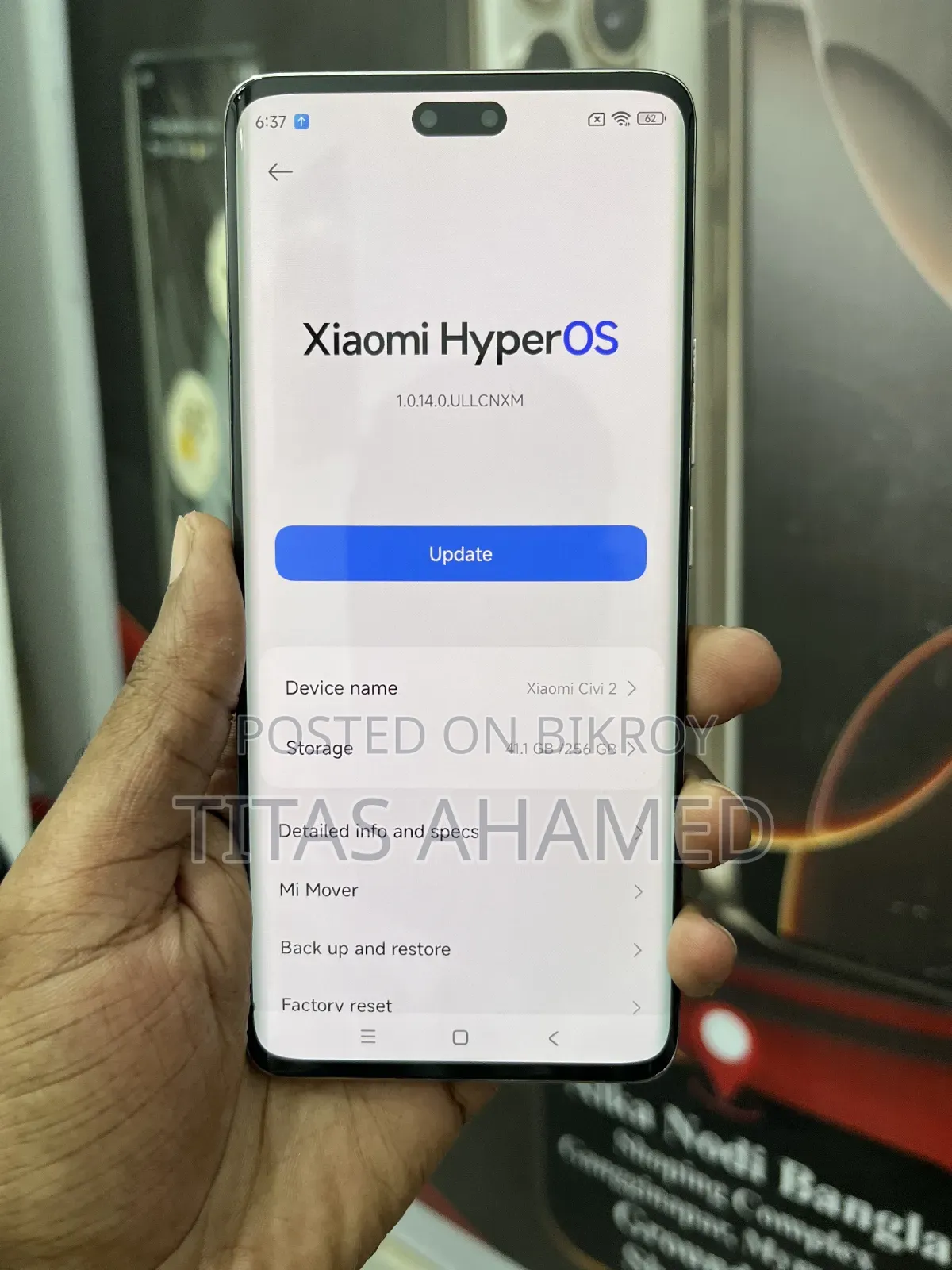 Xiaomi Civi 2 256 GB Blue