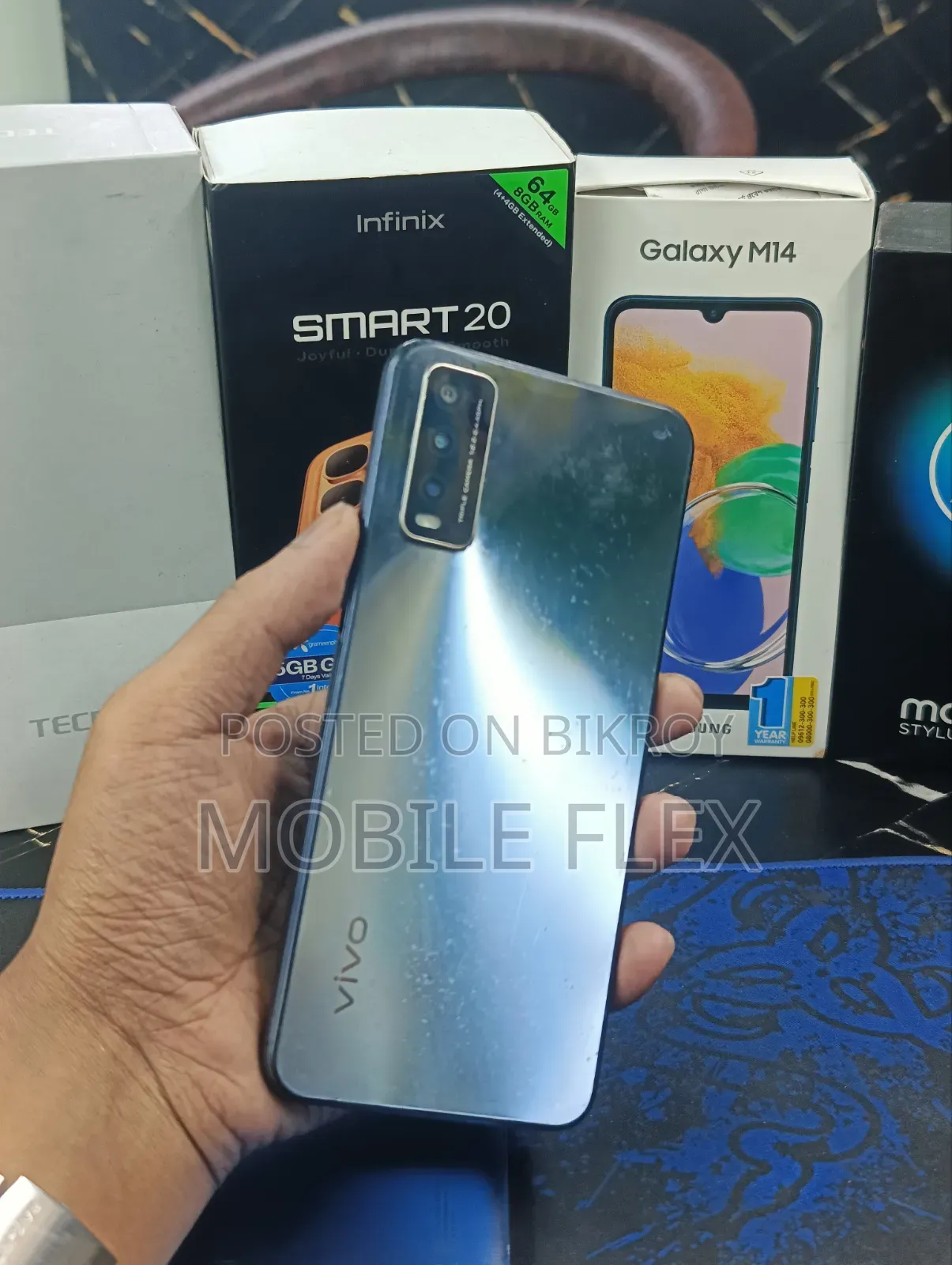 Vivo Y20 2021 64 GB Gray