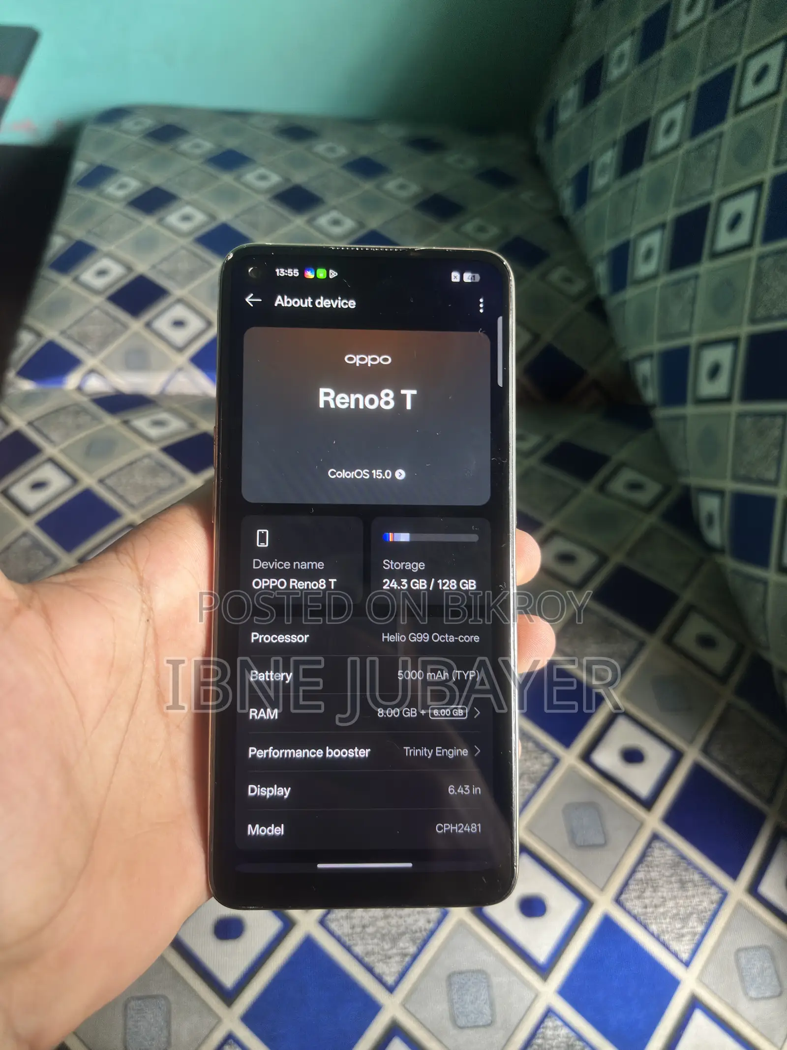 Oppo Reno 8T 128 GB Orange