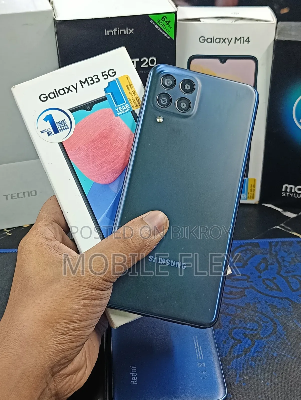 Samsung Galaxy M33 5G 128 GB Blue