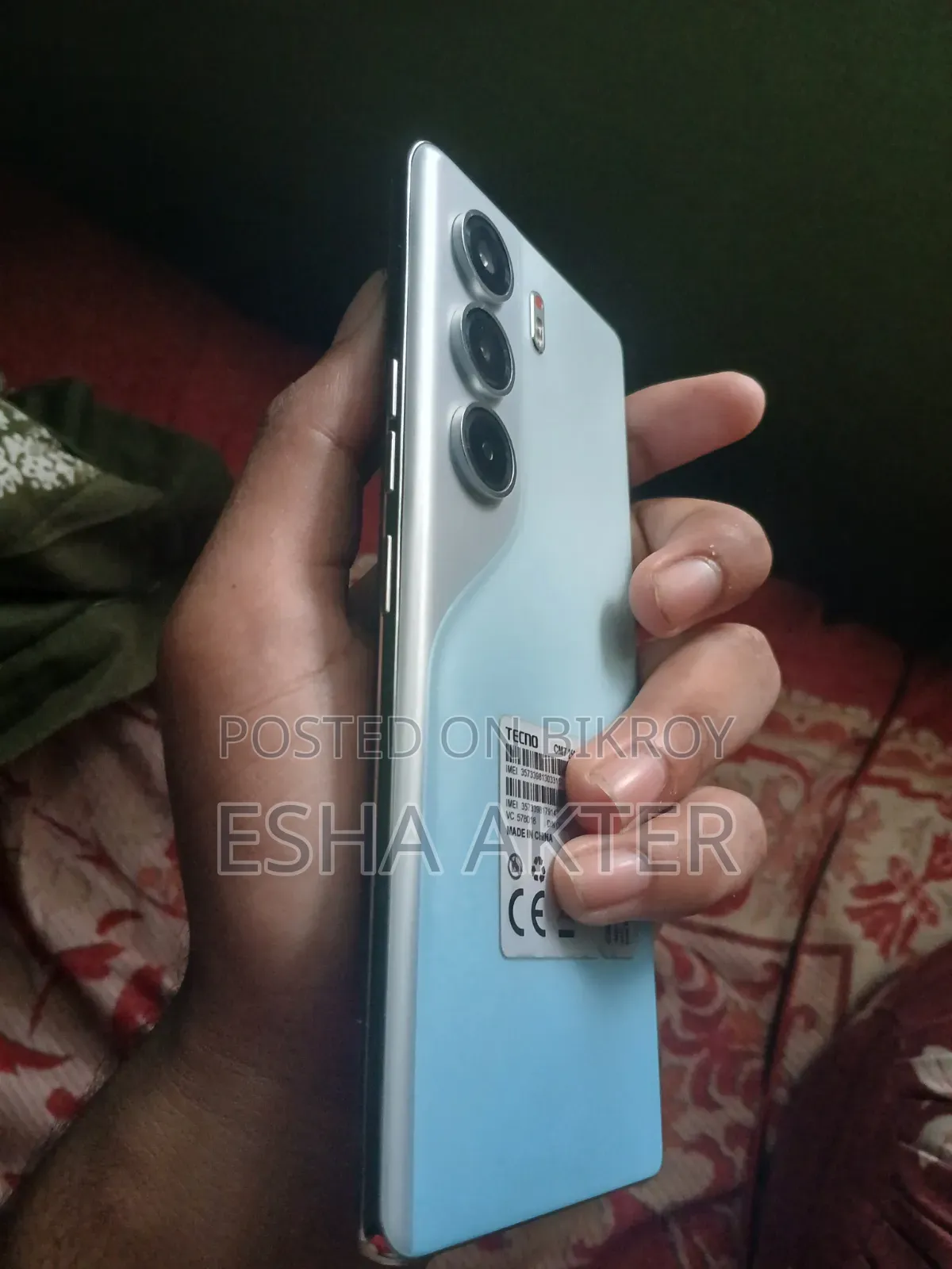 Tecno Camon 40 Pro 5G 256 GB Blue