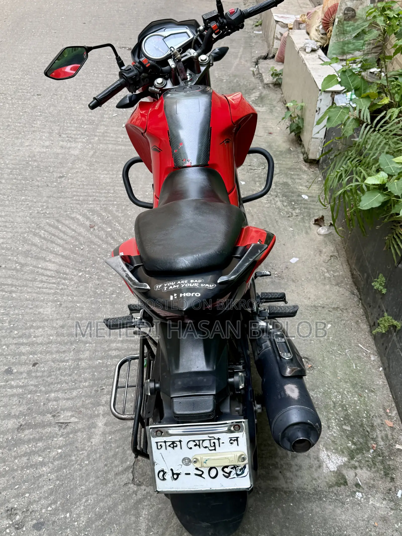 Hero Hero Hunk 150R Dual Disc ABS 2021 Red