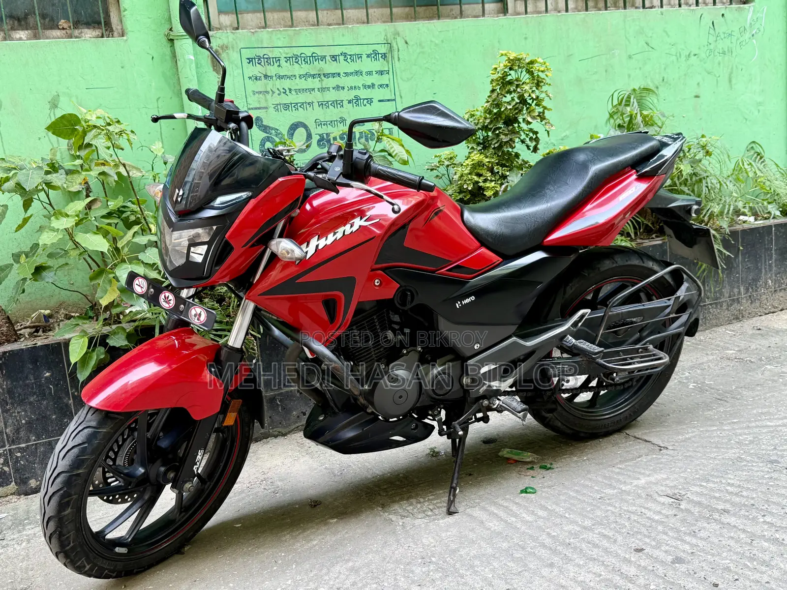 Hero Hero Hunk 150R Dual Disc ABS 2021 Red