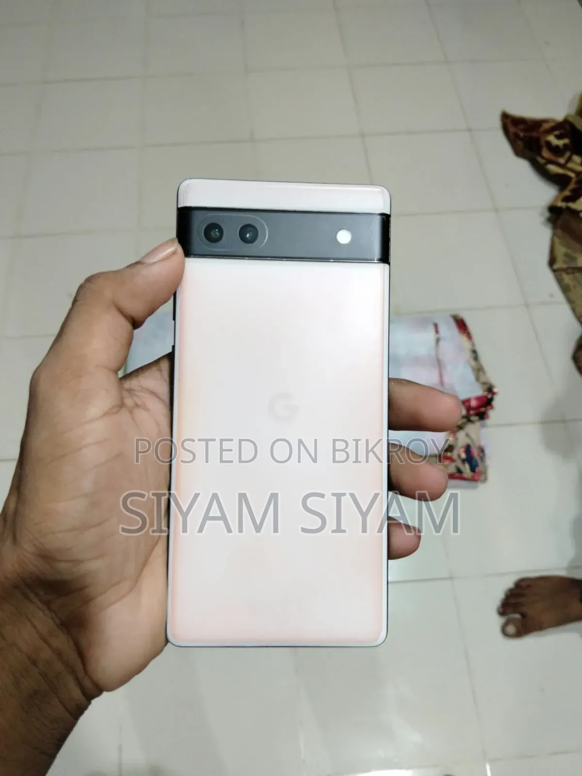 গুগল পিক্সেল ৬ ১২৮ জিবি হোয়াইট