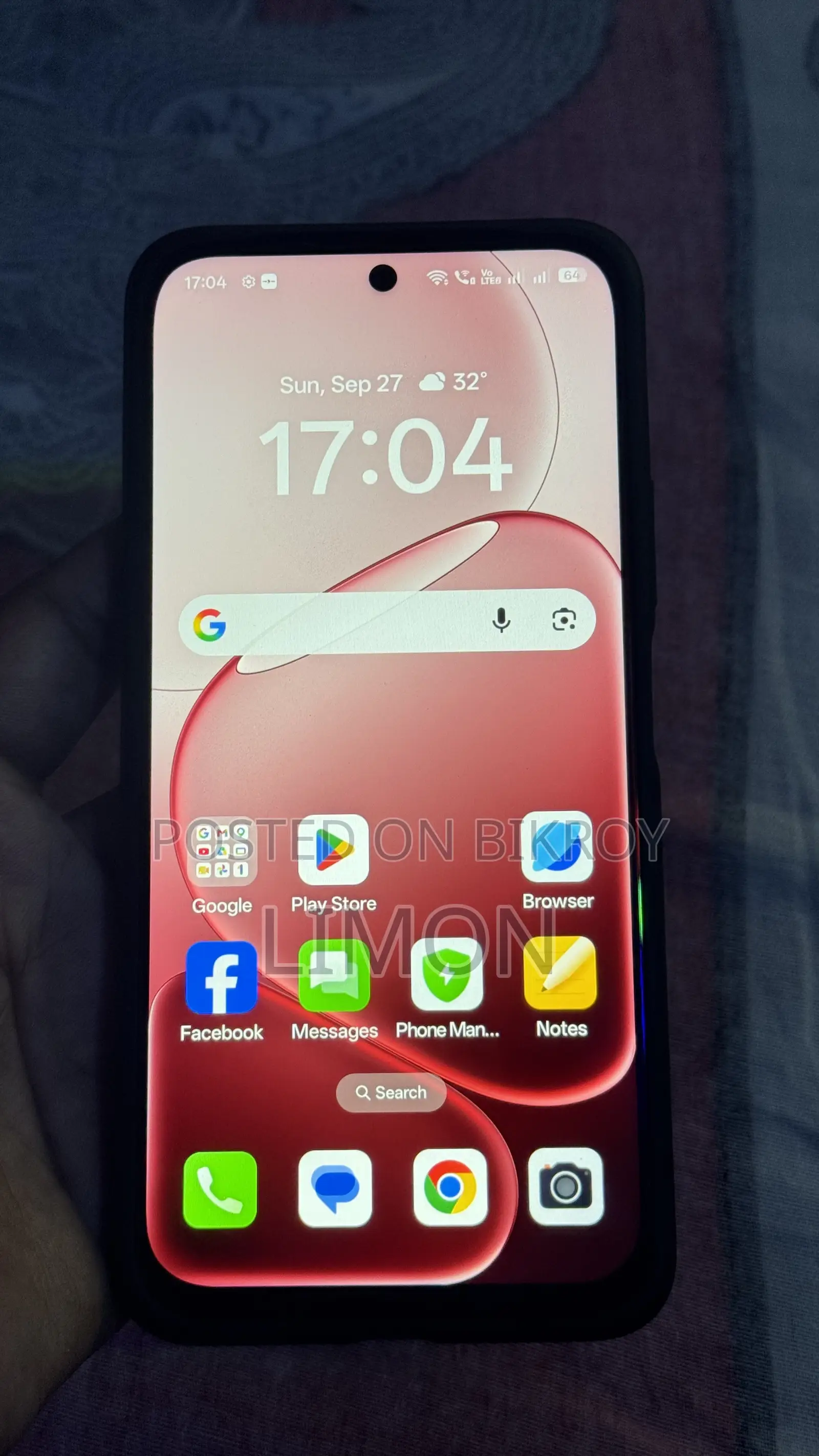 New Oppo A6 128 GB Blue