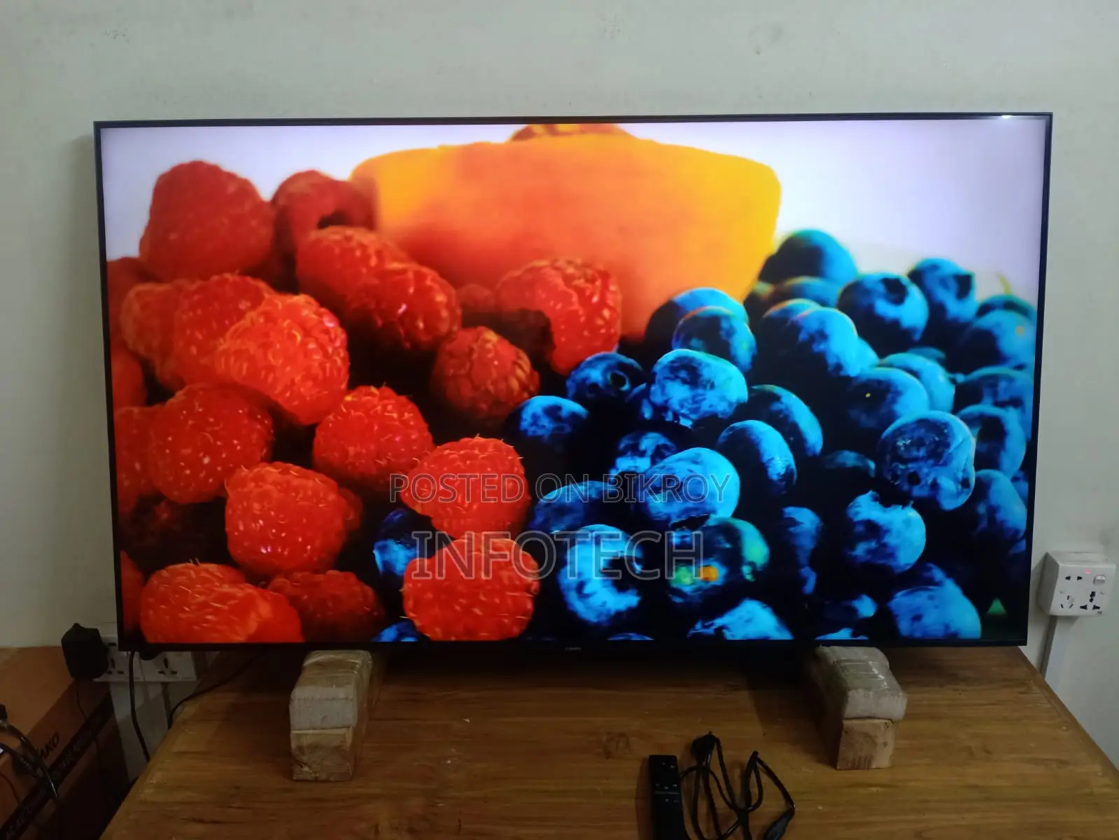 Samsung Au8100 55 Inch 4k Smart Led TV(used)