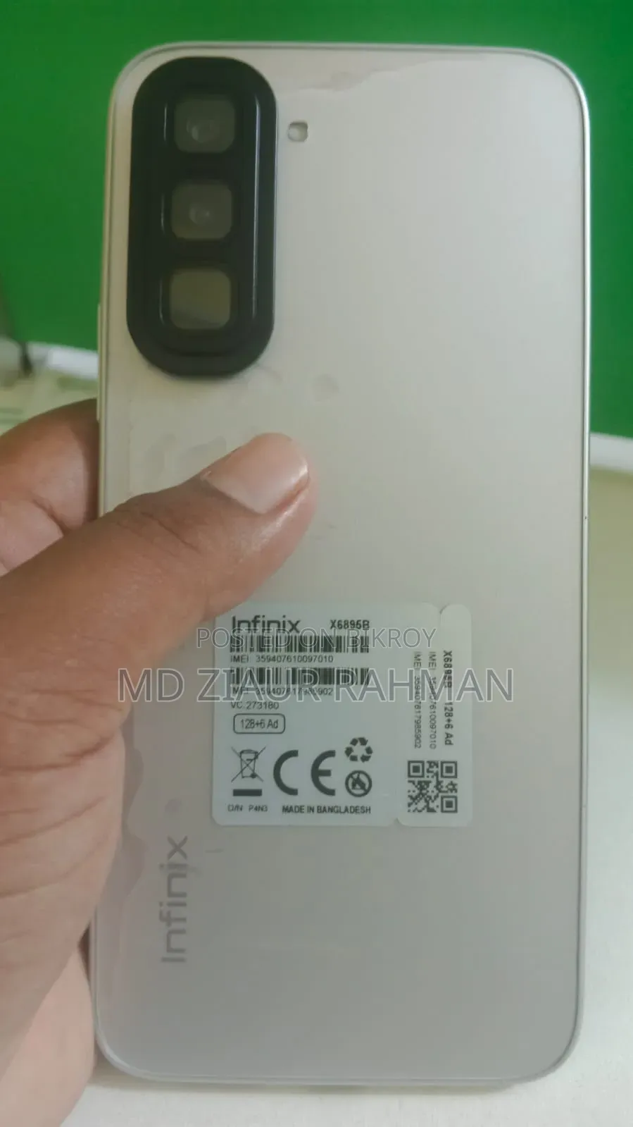 Infinix Hot 70 128 GB White