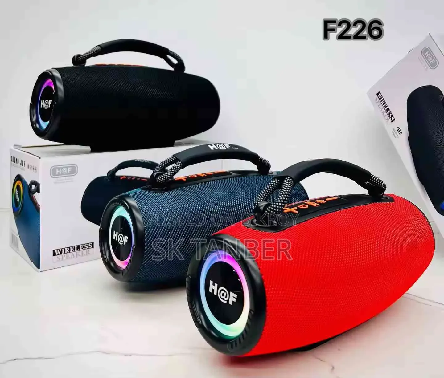 H@F HF-F226 20W Portable Wireless Bluetooth Speaker