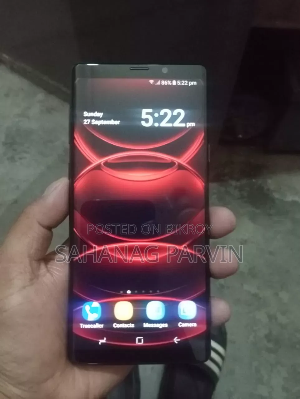 স্যামসাং গ্যালাক্সি নোট ৯ ১২৮ জিবি ব্ল্যাক
