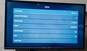 A Smart TV will be sold