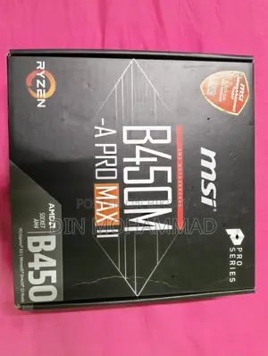 MSI B450M-A PRO MAX II