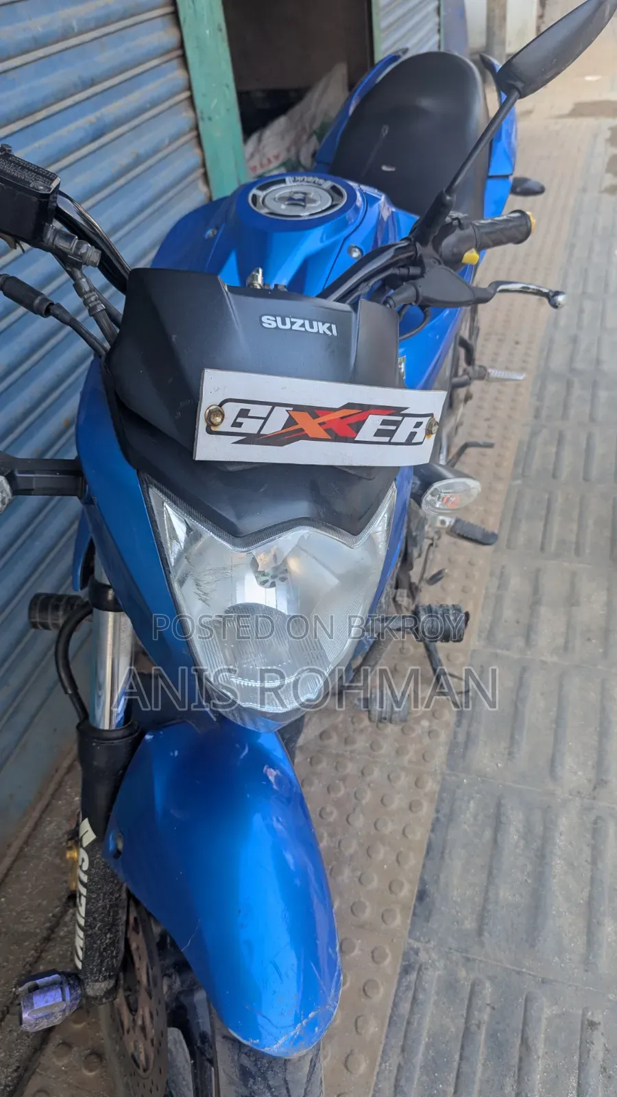 নতুন সুজুকি জিক্সার ২০২৩ নীল