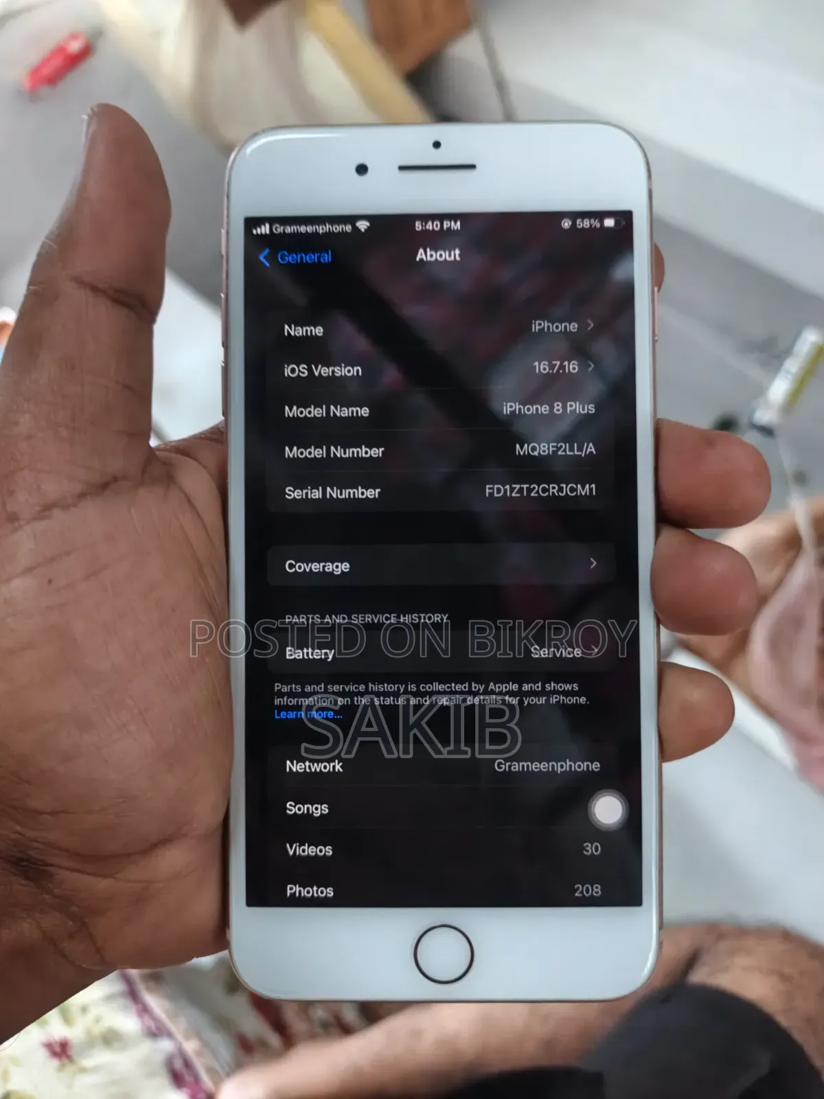 Apple iPhone 8 Plus 64 GB Gold