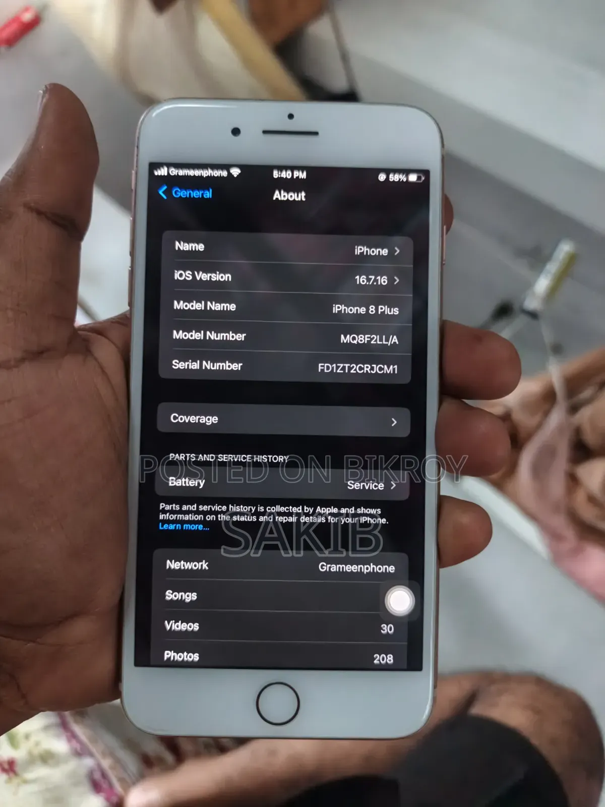 Apple iPhone 8 Plus 64 GB Gold