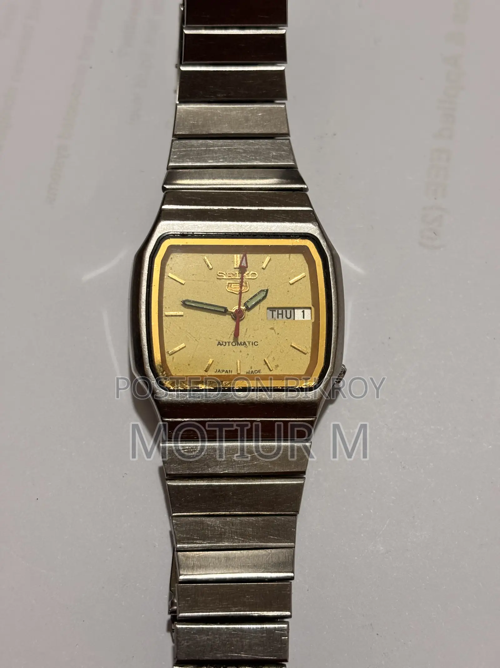 Seiko 5 Automatic TV Shape Dial