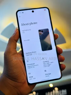নাথিং ফোন ৩এ লাইট ২৫৬ জিবি ব্ল্যাক