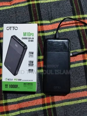 ওটো নতুন কন্ডিশন ১০০০০ এমএএইচ পাওয়ার ব্যাংক
