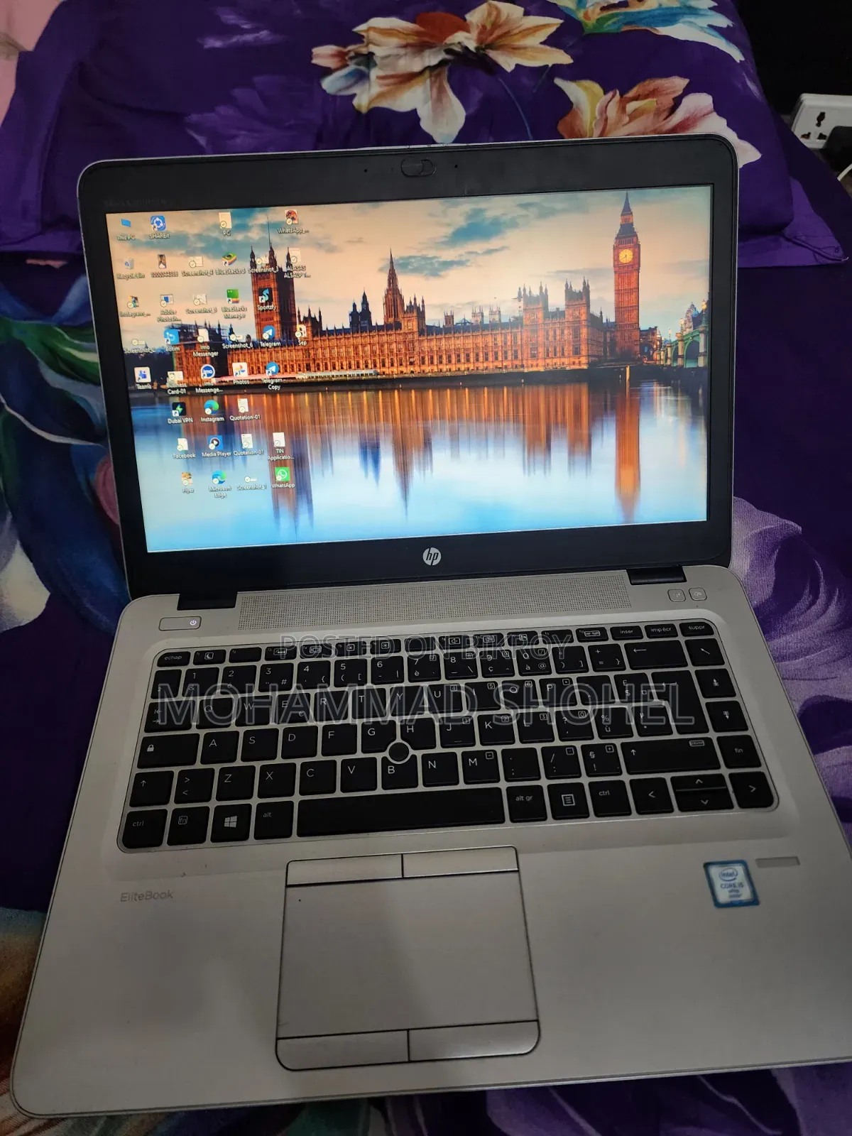 ল্যাপটপ HP EliteBook 840 G3 16GB Intel Core i5 SSD 512GB