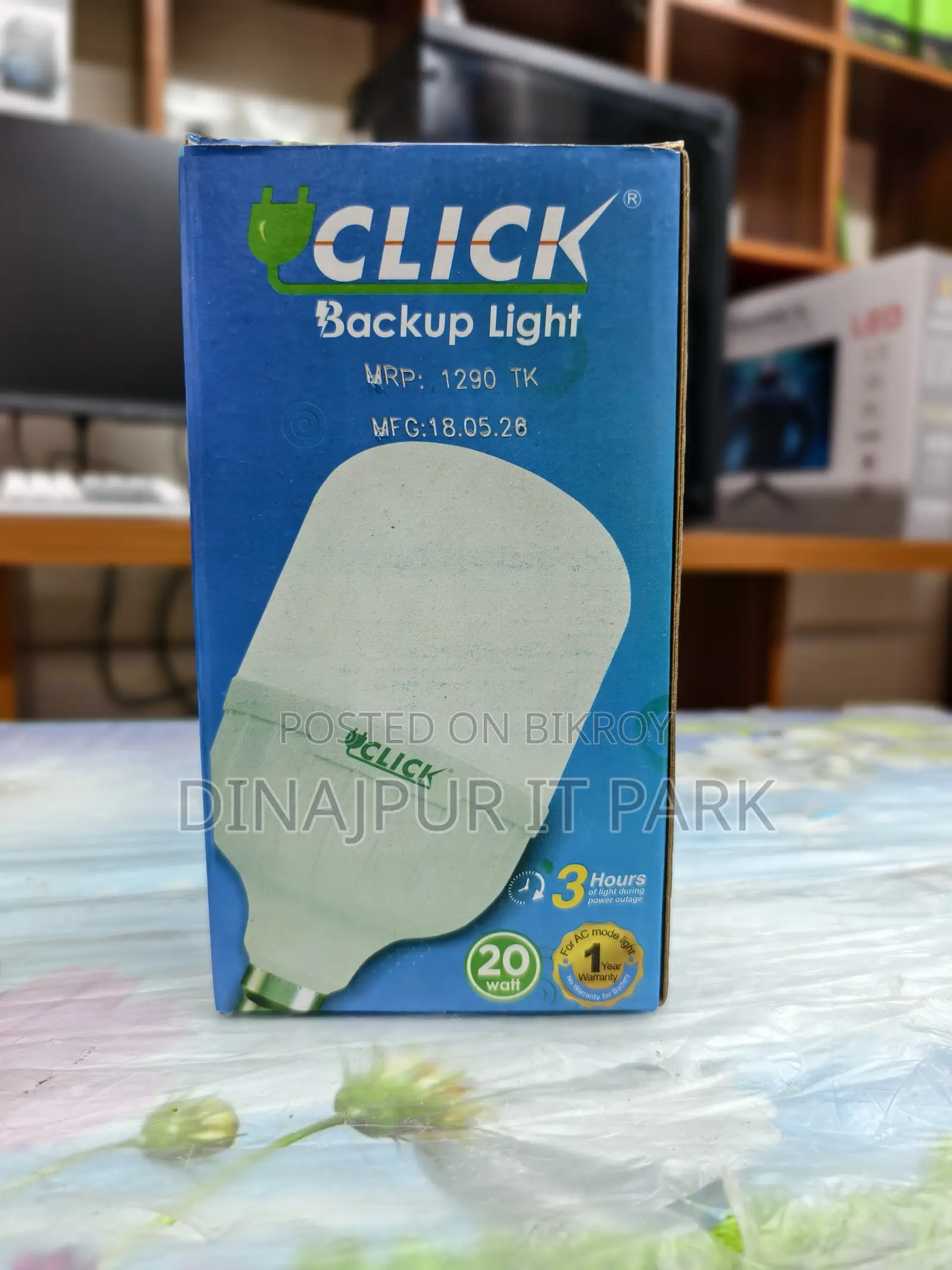 Click 20w Emergency Light