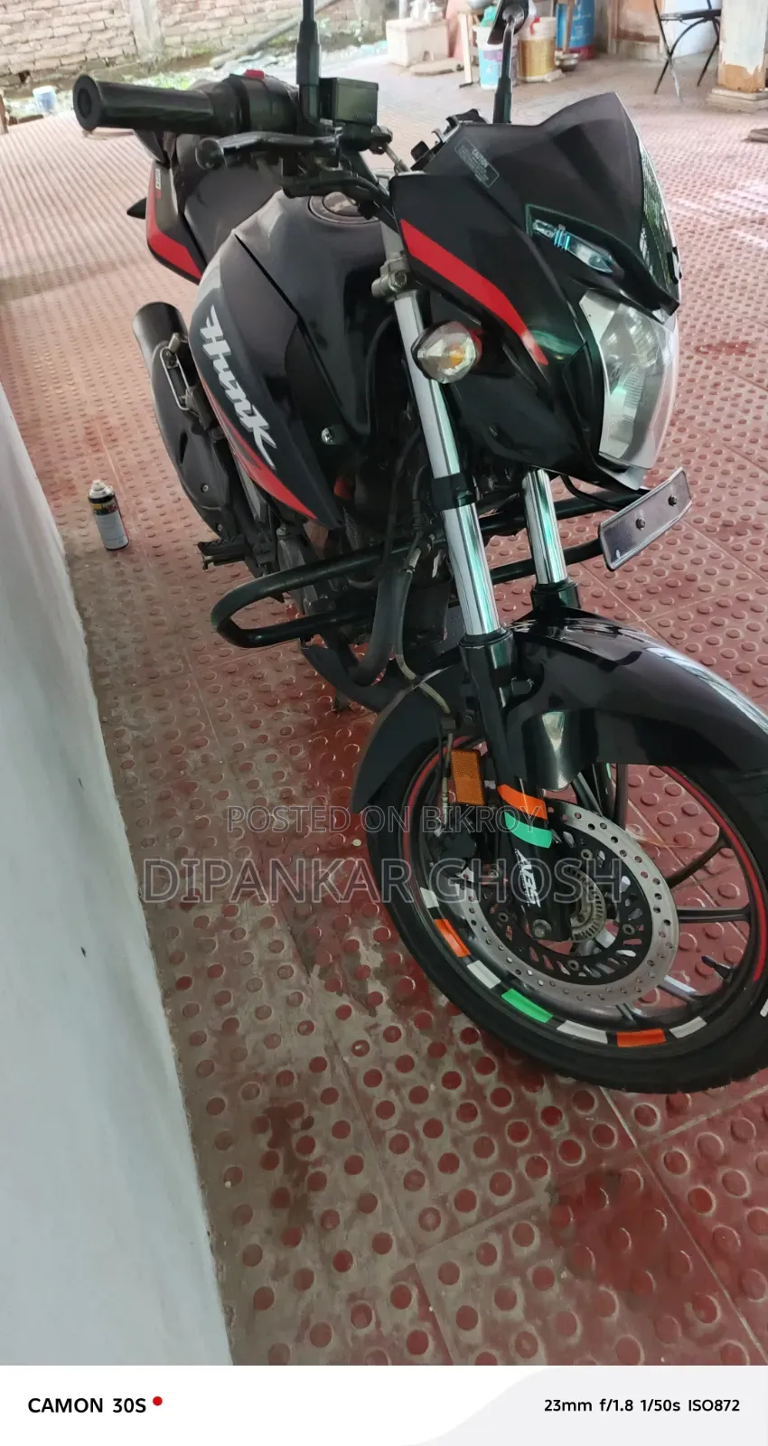 হিরো হিরো হাঙ্ক ১৫০আর ডুয়াল ডিস্ক এবিএস ২০২১ কালো