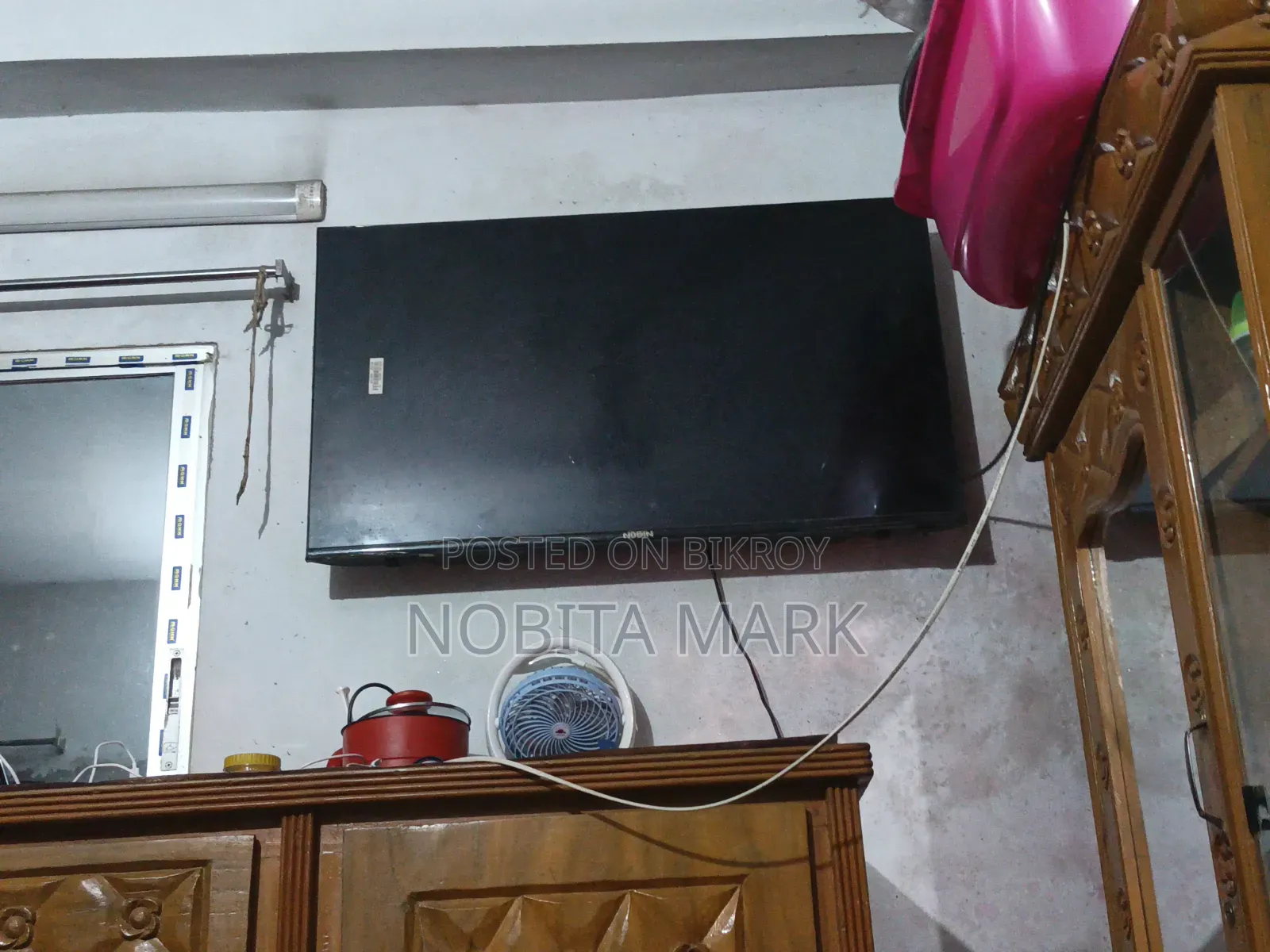 Nobin 43 Inch Smart LED TV With Original Cash Memo (Used)