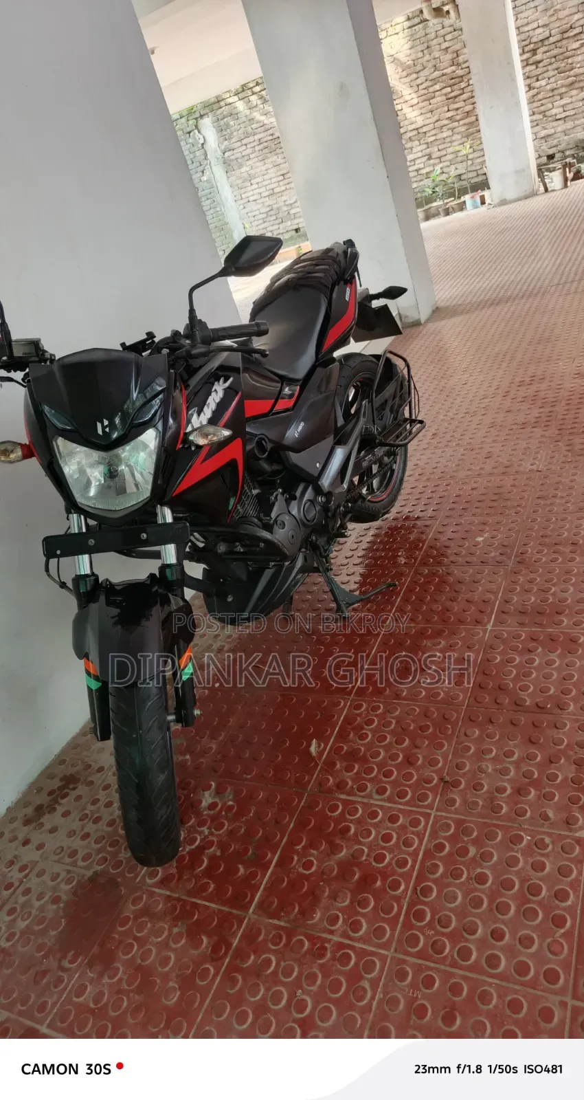 হিরো হিরো হাঙ্ক ১৫০আর ডুয়াল ডিস্ক এবিএস ২০২১ কালো