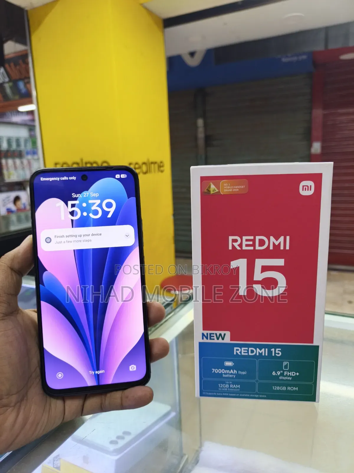 Xiaomi Redmi 15 128 GB Black