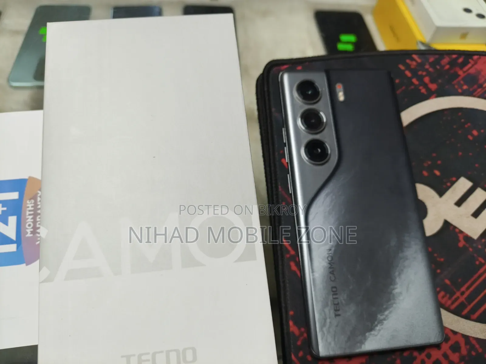 Tecno Camon 40 Pro 4G 256 GB Black