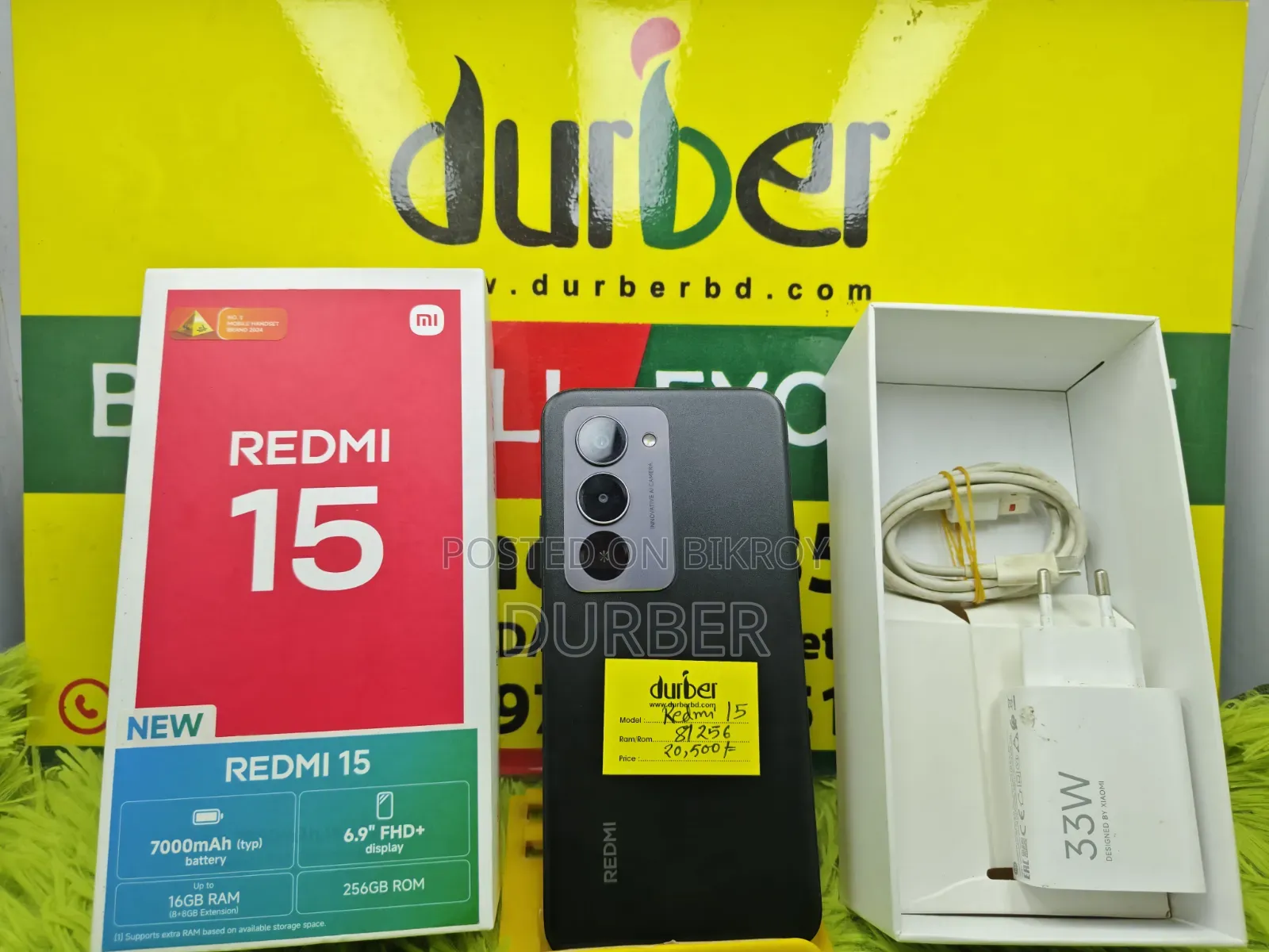 Xiaomi Redmi 15 256 GB Black