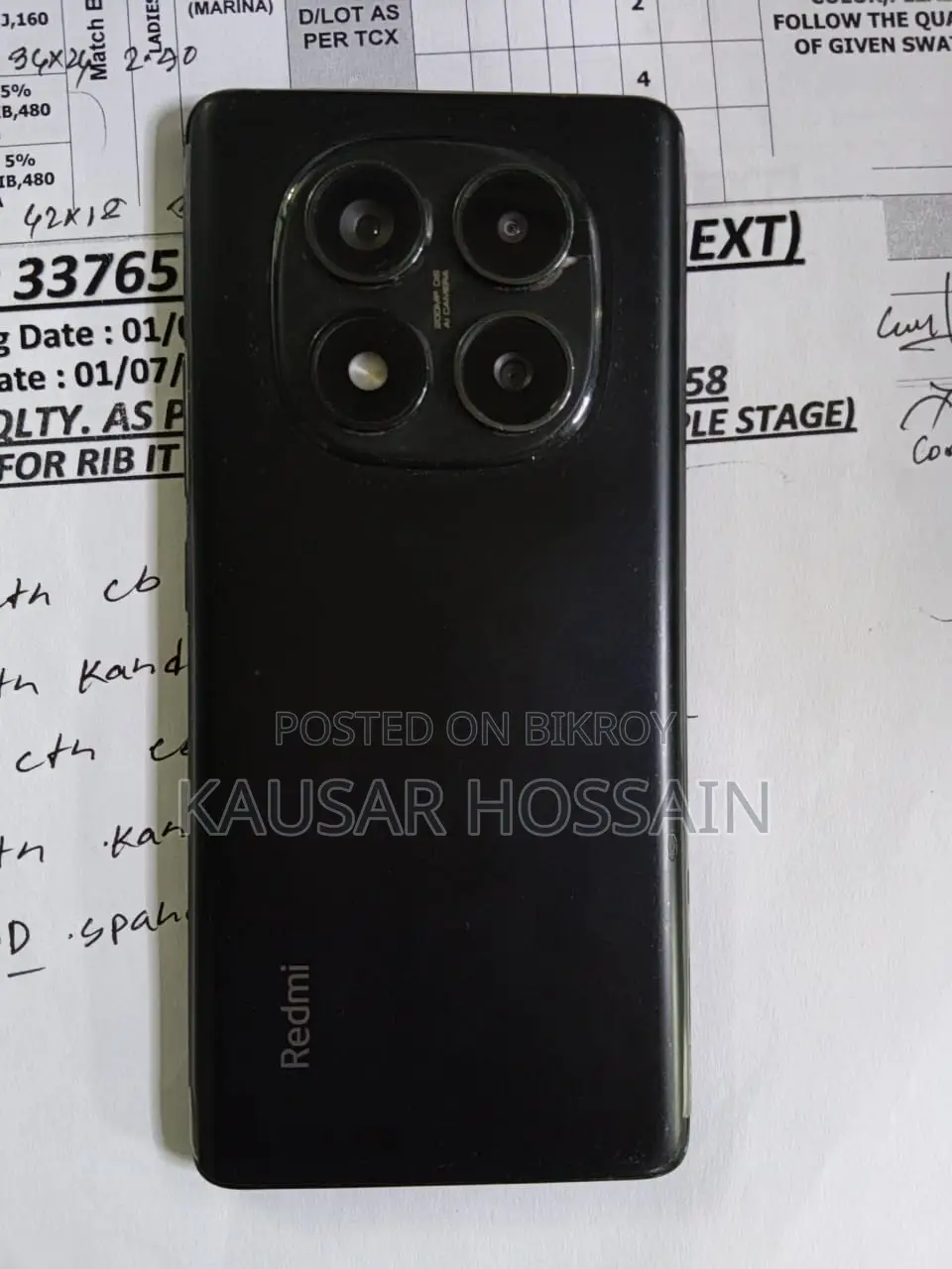 Xiaomi Redmi Note 14 Pro 256GB Black