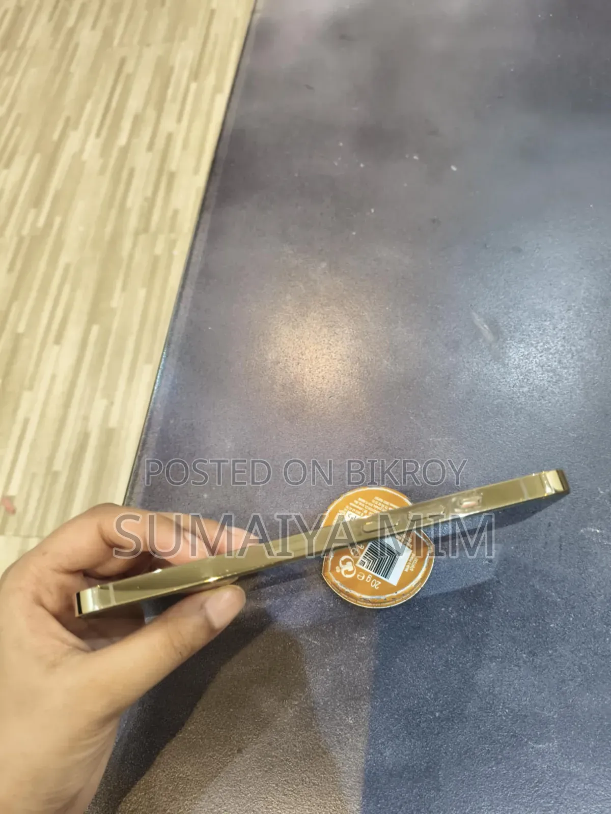 অ্যাপল আইফোন ১২ প্রো ম্যাক্স ১২৮ জিবি গোল্ড