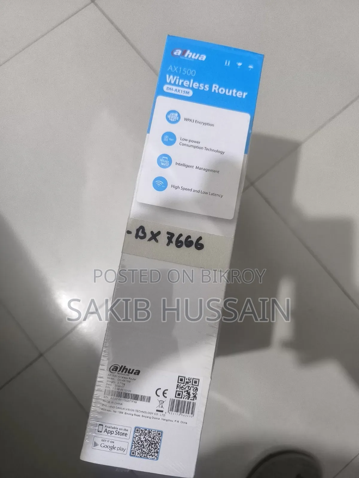 Dahua DH-AX15M AX1500 MBPS Gigabit Dual-Band Wi-Fi 6 Router