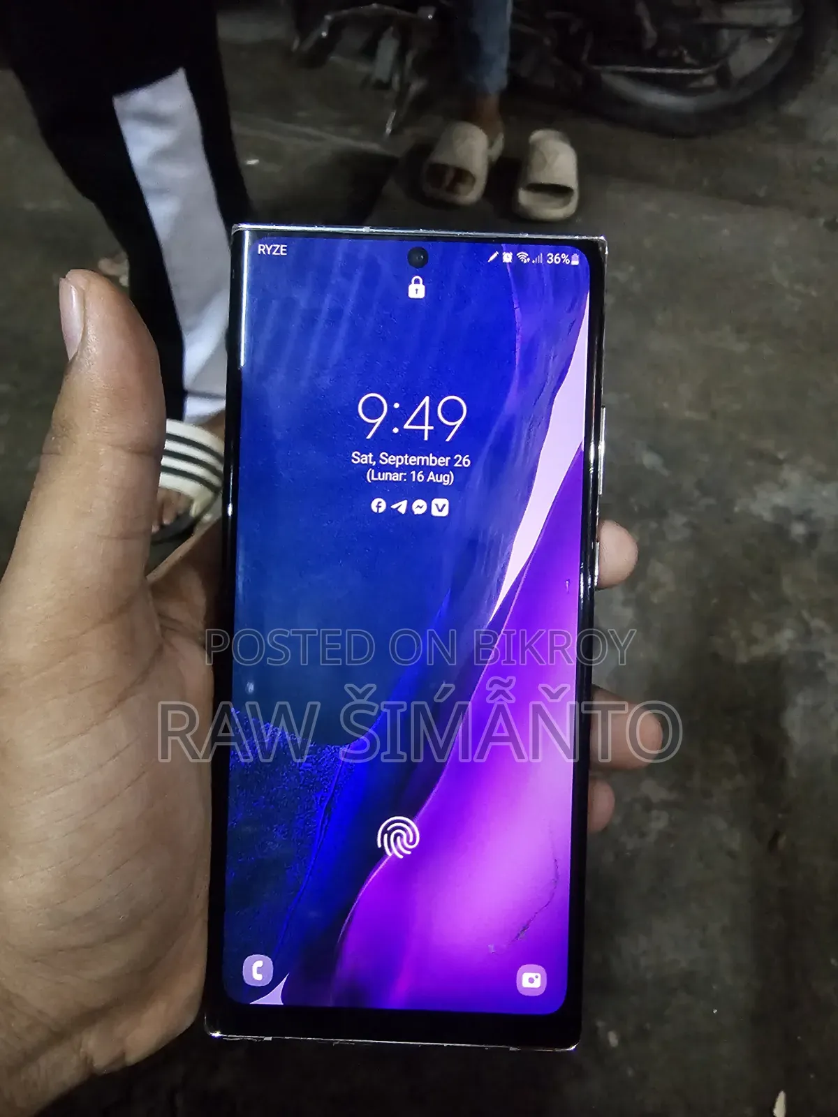 Samsung Galaxy Note 20 Ultra 5G 256 GB White