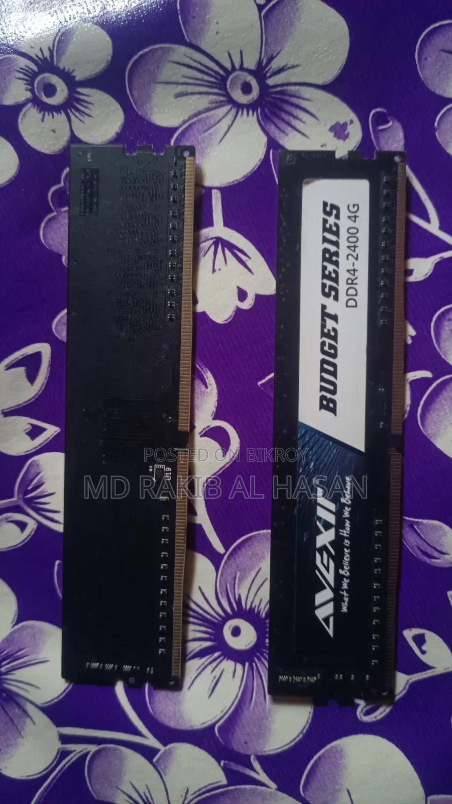 4x2 DDR4 Desktop RAM